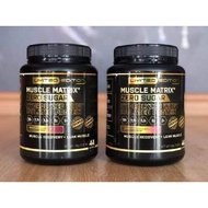 Muscle Matrix Hydro Whey Protein Isolate 2.86 lbs/1.3 kg + Free Shaker ( Free 6 E-book Work out + Me