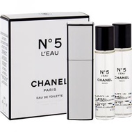 Chanel - 香奈兒5號清新之水 L'EAU 女士香水 3*20ml 旅行便携装