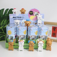 Maltese Dog Series Blind Box Dolls Kids Christmas Birthday Gifts Blind Box New Cute Amine Mini Figur