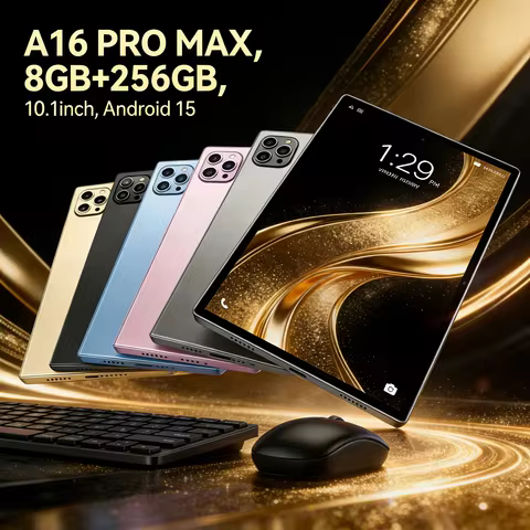 16 Pro Max Android 15 Tablet 8GB 256GB Multi-function HD Tablet for Video Calling Gaming