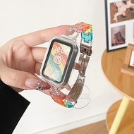 Mi Band 9 Pro Strap Resin Three-Bead Strap Mi Band 8 Pro Strap Small Fresh Resin Strap Mi Band 9 Pro