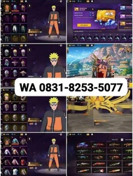 Akun ff bundle naruto paling laris