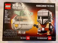 全新 LEGO 75317 brick headz 113 114  mandalorian baby yoda the child grogu mando star wars 星球大戰 星戰 曼達洛