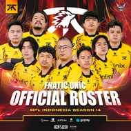 FNATIC ONIC Vincitore Home - Yellow Jersey,2024 ONIC E-sports OFFICIAL Jersey Latest Unisex Full Hea