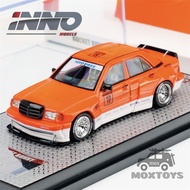 INNO 1:64 PANDEM ROCKET BUNNY 190E orange Diecast Model Car