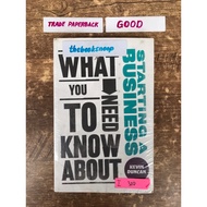 What You Need to Know About Starting a Business by Kevin Duncan entrepreneur books