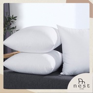 🇸🇬NestHome🇸🇬 YON Pillow Insert w ZIP - 40x40cm / 45x45cm / 30x50cm / Square Cushion Pillow / Throw P