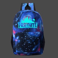 KY/👜Fortnite SchoolbagFortniteBackpack Surrounding the Game Starry Sky Lightning Luminous Backpack in Stock ZDZZ