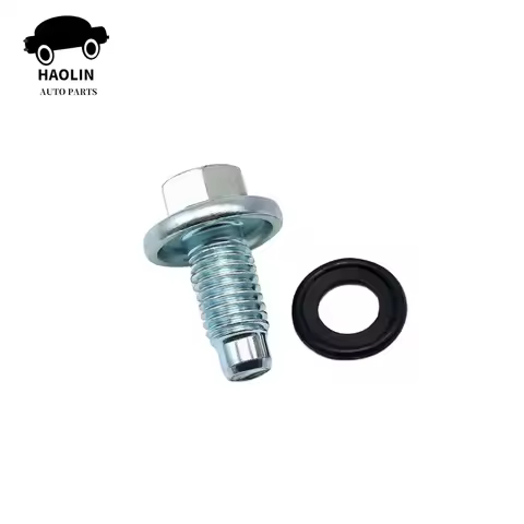 11562588 Engine Oil Pan Drain Plug with Seal w/o Magnet For GM OEM 652454 7173925511519408 1535683 4