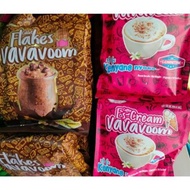 VAVAVOOM CHOCOLATE FLAKES / ES-CREAM COFFEE (10 SACHETS)