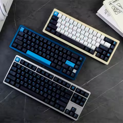 129 Keys GMK Abyssal Keycaps DYE-Subbed Cherry Profile PBT Keycap GMK Clone Key Cap For mx Mechanica