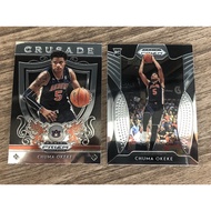 [ RC LOT 2 MINT] CHUMA OKEKE 2019 PRIZM DRAFT PICKS CRUSADE ROOKIE NBA Cards