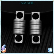 AMBER Brass Keychain, 360° Rotatable Ultra-light Titanium Alloy Keychain,  Portable EDC Keychain Out