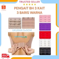 D36D ALGAN Bra Extension Hook 3 Rows Bra Strap Extension Wide Hook Extender