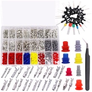 -535PCS 26Type Pins Connector KitCar Electrical Wire Connector Pins Terminal 1-3.5mm Automotive Pin