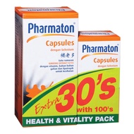 Pharmaton 100 Free 30 Capsules Promo Vitality Pack Ginseng Multivitamin Halal