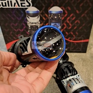 AES DOP LED MINI PROJI H4 SUPER MOTORCYCLE WHITE-WHITE LIGHT CAR/ Bullaes 45-55 WATT UNIT PRICE