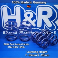 BMW E46 Sedan/Cabrio 316i-330i - H&R Sport Springs