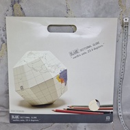 Blank Sectional Globe Earth's Axis 23.4 Degrees L Geography Earth Earth