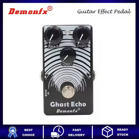 Demonfx Guitar Effect Pedal Ghast Echo Reverb Echo Effect Vintage Voiced Reverb