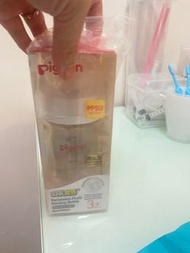 240ml Pigeon Wide neck Peristaltic PLUS PPSU Nursing Bottle 母乳實感 PPSU 寬口奶瓶240ml 產地 日本