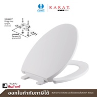 KARAT ฝารองนั่งปิดแบบนุ่มนวลชักโครก K-33017X-WK รุ่น MOONSTONE II (ใช้เเทน รุ่น K-98101X-WK)