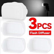 [AUTO&3C] 1/2/3PCS - White Bounce Light Diffuser Kit Compatible with Godox TT600/TT685/V850/V860 2nd