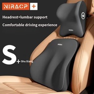 Car Headrest Car Lumbar Cushion Car Lumbar Support Memory Foam Neck Pillow Seat Lumbar Support Car Pillow