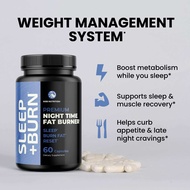 (พร้อมส่ง) ตัวลดไขมันตอนนอนหลับ Nobi Nutrition Premium Night Time Fat Burner 60 Capsules