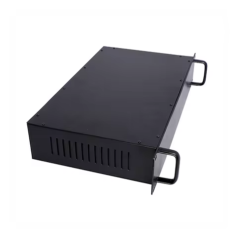 Factory Hot Selling Custom Industri Sheet Metal Computer Server Chassis 2U 19Inch Stock Rack Mount A