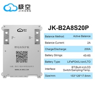 JIKONG JK BMS B2A8S20P Smart BMS  4S 5S 6S 7S 8S 12V 24V Battery 200Ah With 2A Actice Blance  LifePO