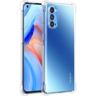 For OPPO Reno 5 / Reno 5 Pro 5G Soft Shockproof Case Crystal Clear Gel TPU Shock-Absorption Cover