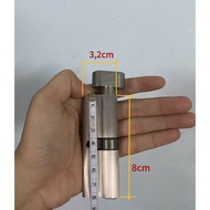 8F ANIM CORE/LOCK SIZE 8cm x 3.2cm USED FOR MAIN DOORS INSTALLING WOODEN PLASTIC DOORS WITH FIRE-PRO