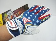 EASTON 新款 成人用 美國國旗圖騰 一雙裝 打擊手套 (A121227)