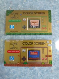 game & watch復刻版 兩部  超級瑪利歐兄弟 薩爾達傳說 Mario Zelda
