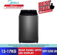 Midea 11KG / 13KG / 15KG Top Load Inverter Washer MA512W110DT / MA512W130DT / MA512W150DT Washing Ma