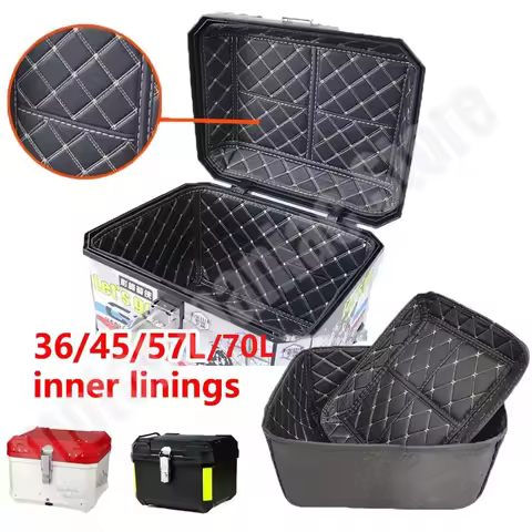 36L/45L/57L/70L Universal Motorcycle Trunk Liner Universal Square Box Electric Vehicle Tailbox Detac