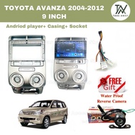 Android Player with Player Casing 9 inch 1080P full HD screen Toyota Avanza 2004 2005 2006 2007 2008 2009 2010 2011 2012