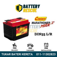 [Installation Available] DIN55L | DIN55R | DIN55 | LN2 | Century Marathoner Max Car Battery Bateri K