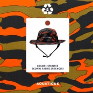 AQUATIQUE - BUCKET - SPLINTER - หมวกดำน้ำ หมวกเล่นน้ำ หมวกเซิร์ฟ เดินป่า แคมป์ปิ้ง กันแดด กันยูวี กิ