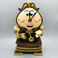 นาฬิกาของ Disney Beauty And The Beast รุ่น Cogsworth ของสะสมตุ๊กตาตุ๊กตาขยับแขนขาได้24ซม. ของเล่นตกแ