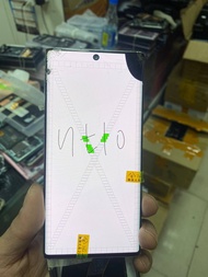 AMOLED Vỡ 6.3 Inch Chính Hãng Cho Samsung Galaxy Note 10 N970F Note10 N970 N9700 LCD Với Khung Màn H
