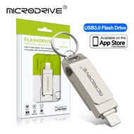 【CW】 USB 3.0 Flash Drive 128GB 64GB 32GB 16GB 8GB Stick for iPhone 12 Pro/iOS/Android