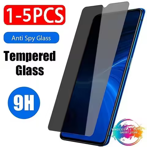 1-5Pcs Privacy Tempered Glass Screen Protector for Huawei Honor X6A X6S Y6S Y6P 8A 10i 20E Play 40 P