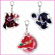 HK2 Cookie Run Kingdom Acrylic Keychain Backpack Pendant Bags Accessories Anime Periphery HK2