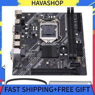 Havashop Computer Motherboard  100M Network Card H61M for LGA1155 Corei7 I5 I3 1155 Pin Home Office