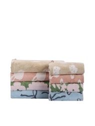 HAVEN ผ้าขนหนู Nanofiber รุ่น Nano Jacquard Bloom ซับน้ำดี แห้งไว นุ่มพิเศษ ลดการสะสมของเชื้อโรค