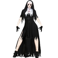 Halloween Cosplay Witch Costume for Women - Spooky Adult Fancy Dress