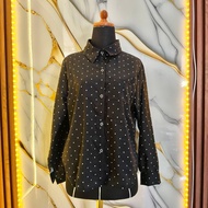 TOP POLKA BLOUSE COQUETTE