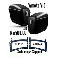 Wmoto V16 Saddlebox + Saddlebags Support